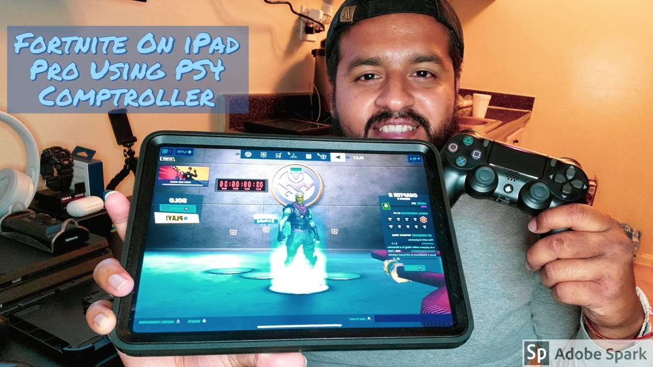 Fortnite On The iPad Pro 11 (2020) Using A PS4 Controller! - YouTube