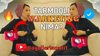 TARMOQLI MARKETING NIMA😶‍🌫️?JAVOB SHU YERDA 💯#ayollar #ayollar uchun #ayollarkanali1#marketing