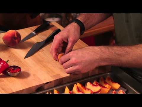 BACON WRAPPED PEACHES