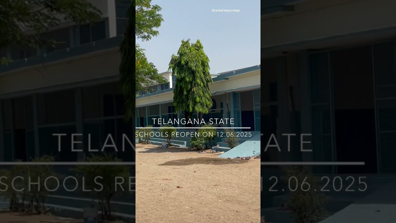 Schools reopen on 12th June|