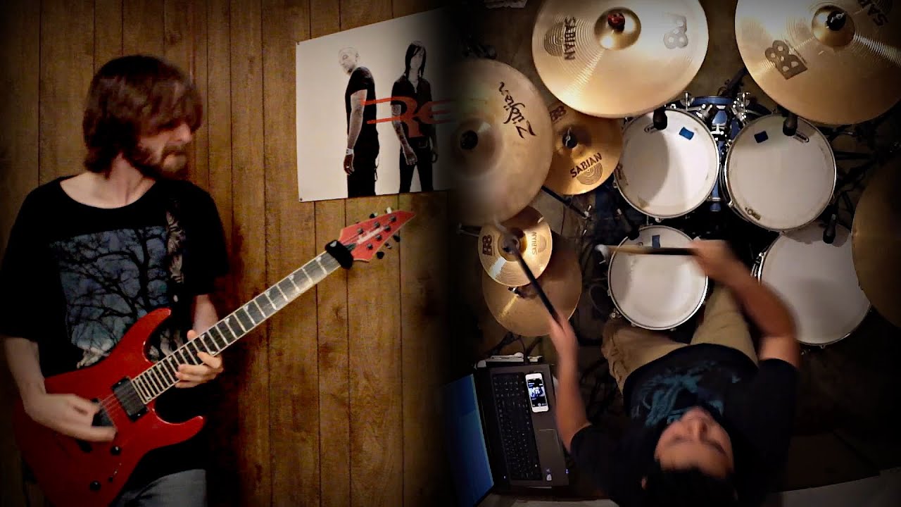 SKILLET Monster Guitar & Drums Collab YouTube