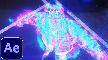 Make This TRIPPY PARTICLE EFFECT In After Effects (NO PLUGINS)