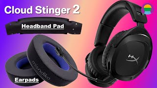 How to Replace Headband Pad/ Earpads: HyperX Cloud Stinger 2 - Wireless/ Wired/ Core Gaming Headset