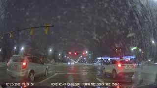Drive From Wood Street, Livonia; To Ford/Telegraph, Dearborn, Michigan, December 25, 2022