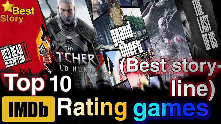 Top 10 Story line games of all time | Tob 10 Imdb Rating games ,top10 beststory game,RDR2,gtav,gow