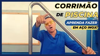 ✅️ 'CORRIMÃO  EM AÇO INOX ,para piscina .'Como fazer, passo a passo ! by ATA INOX  Tutorias & Serviços 2,895 views 1 year ago 8 minutes, 2 seconds