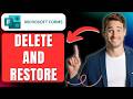 How to Delete and Restore Forms in Microsoft Forms Easily 2026