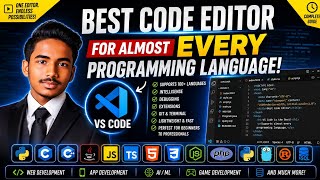 #new#learning... LEARN THE BEST CODE EDITOR FOR ALMOST EVERY PROGRAMMING LANGUAGES..... Guide