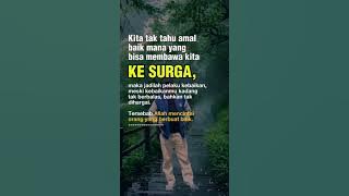 Allah cinta orang baik