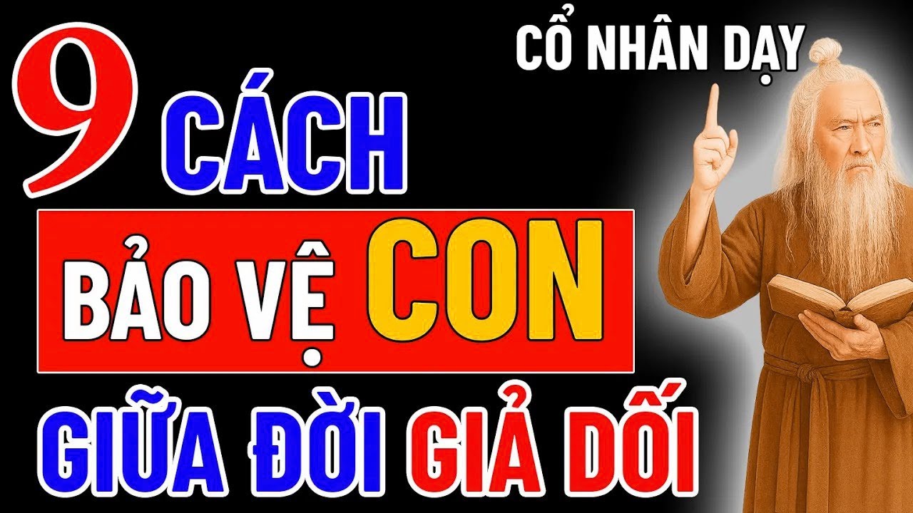 9 Cách Cổ Nhân Dạy Bảo Vệ Con Trẻ Trước Xã Hội Giả Dối - YouTube
