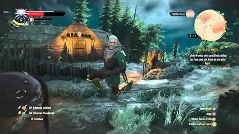 The Witcher 3: Wild Hunt Hillarious Floating People Glitch