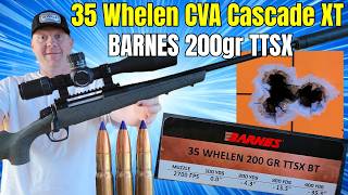 35 Whelen CVA Cascade XT FULL TESTING!!! [Barnes 200gr TTSX]