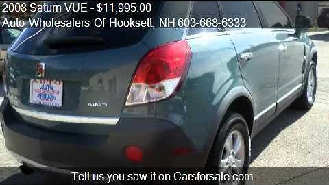 2008 Saturn VUE AWD V6 XE - for sale in Hooksett, NH 03106