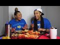 SEAFOOD BOIL MUKBANG WITH MESSY NAE!! HOW WE MET!!