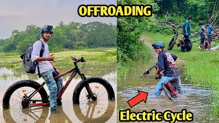 Off-roading gone wrong electric cycle pani me duba diya screenshot 4