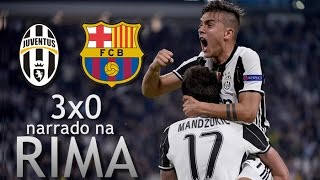 Rap do juventus x barcelona da parodia melhores momentos barcelo...