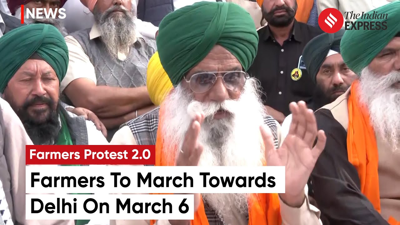 Farmers Protest: Farmers To March Towards Delhi On March 6, Block Rail ...