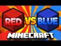 RED vs BLUE! | Minecraft BLOCK WARS #1 with PrestonPlayz & Landon