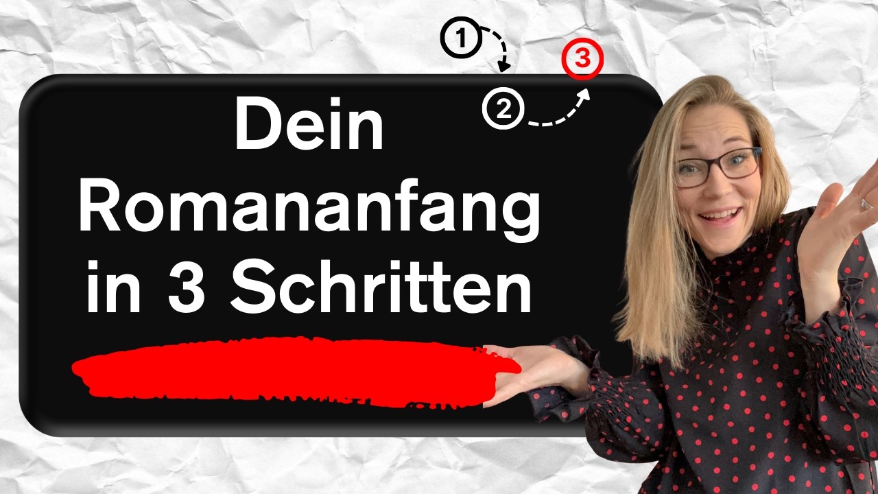 So schreibst du einen guten Romananfang - in 3 Schritten erklärt