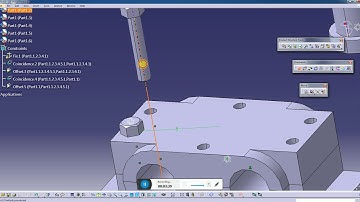 CATIA V5 ASSEMBLY TUTORIAL 4: DOUBLE BEARING ASSEMBLY