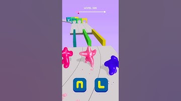 Blob Shifter 3D , Level-326 best game cool ever #shorts