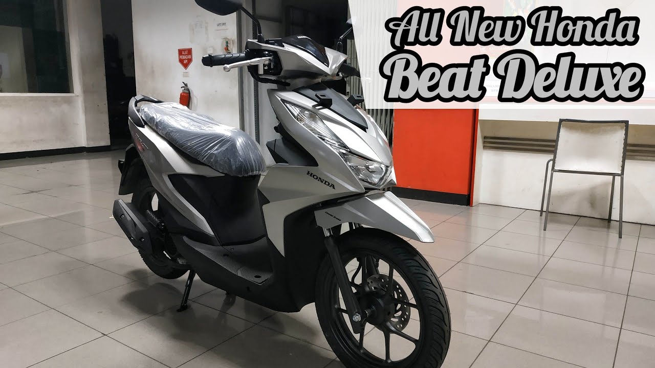 Review All New Honda Beat Deluxe Silver 2020 YouTube