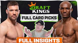 DRAFTKINGS: UFC Oklahoma City: Du Plessis vs. Usman FULL CARD Predictions and Plays
Become a PREMIUM MEMBER at https://wewantpicks.com/join/premium for Exclusive Content and Tools! Check out Premium 4.0 HERE https://youtu.be/DyVXw-OmMjs
Angelo from We Want Picks breaks down the entire UFC Oklahoma City: Du Plessis vs. Usman giving you his Picks, Predictions and DraftKings Fantasy Plays! #UFCOKC #WeWantPicks #UFC
🔴 SUPPORT THE SHOW 🔴
➡️ BECOME A Premium MEMBER : https://wewantpicks.com/join/premium
➡️ BECOME A YouTube MEMBER : https://www.youtube.com/channel/UCmy3jyYMJlbzwIAi-Y1YYpg/join
PRIZE PICKS
➡️ Sign Up Here : https://wewantpicks.com/prizepicks
➡️ Promo Code - WWP
UNDERDOG FANTASY
➡️ Sign Up Here : https://www.wewantpicks.com/underdog
➡️ Promo Code - WWP
FREE DRAFTKINGS LEAGUE
➡️ Join Here : https://www.wewantpicks.com/draftkings
FOLLOW US ON
⚡️ Instagram - https://www.instagram.com/wewantpicks/
⚡️ 2nd YouTube - https://www.youtube.com/@PicksNation
⚡️ Twitter - https://twitter.com/wewantpicks
⚡️ Discord - https://discord.gg/xeFdnkUYdf
⚡️ Audio Only Podcast - https://anchor.fm/wewantpicks
⚡️ Facebook - https://www.facebook.com/wewantpicks
UFC Oklahoma City: Du Plessis vs. Usman
00:00:00 Headed to Oil Country
00:02:35 Dione Barbosa vs. Anna Melisano
00:04:15 Damien Anderson vs. Ezra Elliott
00:06:43 Alvin Hines vs. RJ Harris
00:09:10 Alden Coria vs. Stewart Nicoll
00:11:30 Felipe Franco vs. Levi Rodrigues Jr.
00:13:39 Seok Hyeon Ko vs. Jean-Paul Lebosnoyani
00:15:51 Jose Delgado vs. Austin Bashi
00:18:50 Tommy McMillen vs. Alberto Montes
00:22:38 Tabatha Ricci vs. Fatima Kline
00:25:25 Chase Hooper vs. Mitch Ramirez
00:27:50 Jared Cannonier vs. Christian Leroy Duncan
00:30:54 Dricus Du Plessis vs. Kamaru Usman
00:33:21 Thank You
MAILING ADDRESS
We Want Picks LLC
PO Box 406
Prosper, TX 75078
DISCLAIMER:
This description contains affiliate links, which means that if you click on one of the product links and buy a product, I receive a small commission. DRAFTKINGS: UFC Oklahoma City: Du Plessis vs. Usman FULL CARD Predictions and Plays