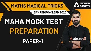 Ibps rrb po clerk 2020 | maha mock test question paper-1 maths for
preparation magical tricks
-----------------------------------------...