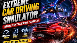 🚘 Extreme Car Driving Simulator | Insane Stunts & Racing Gameplay | #gaming #viral  screenshot 4