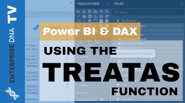 How To Use The TREATAS Function - Power BI & DAX