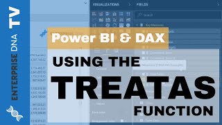 how to use the treatas function - power bi & dax