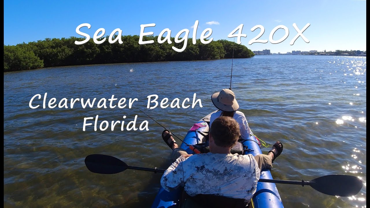 Sea Eagle 420X fishing, Moonshine Island