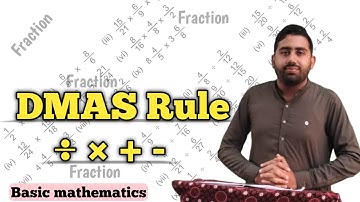 DMAS Rule | Basic mathematics | Sindhi | ST