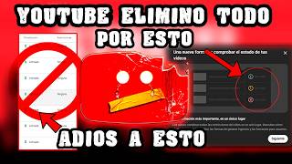 YouTube Acaba de Eliminar todo hoy 11 de Mayo Adios YouTube Studio