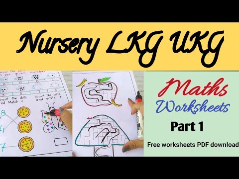 maths worksheets for nursery lkg ukg maths worksheets pdf nursery maths worksheets youtube