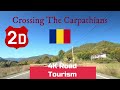 Driving Romania: DN2D Focșani - Târgu Secuiesc - 4k scenic drive over The Carpathians - Muşat Pass