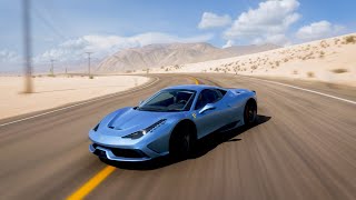 1010 hp Ferrari 458 Speciale 2013 - Forza Horizon 5 - Gameplay (UHD) [4K60FPS]