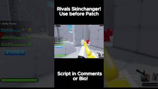 Rivals Skin changer | Script in comments #robloxscript #roblox #rivals #skinchanger
