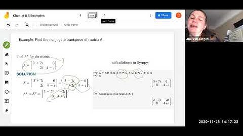 Math 250 Unitary Matrices