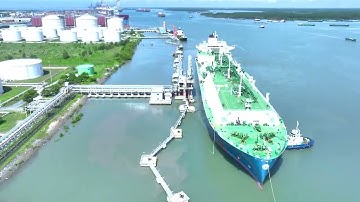CHUYẾN TÀU LNG ĐẦU TIÊN CẬP BẾN KHO CẢNG PV GAS VŨNG TÀU - phim sự kiện đặc biệt I UNION MEDIA