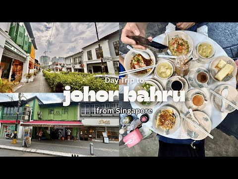 JB Day Trip by Bus from Singapore Foodie Gems KSL Shopping Massage 新山一日游美食按摩KSL购物攻略