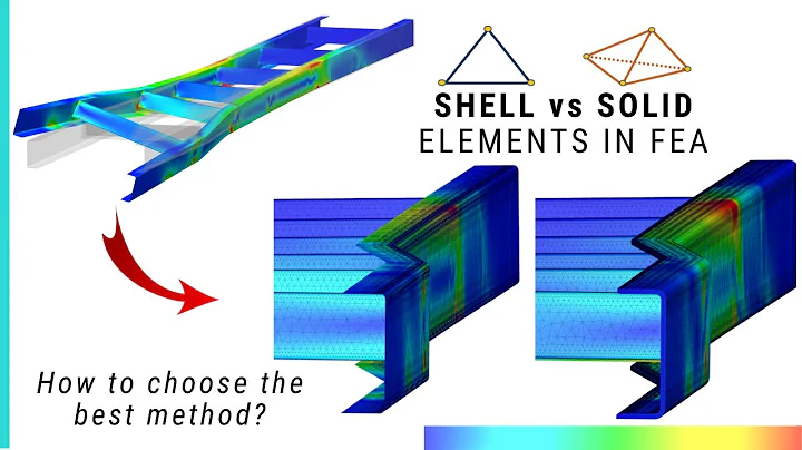 SolidWorks Simulation Pro Tips: 🔺Shell vs. 🔷Solid Elements – Which Should You Use?
