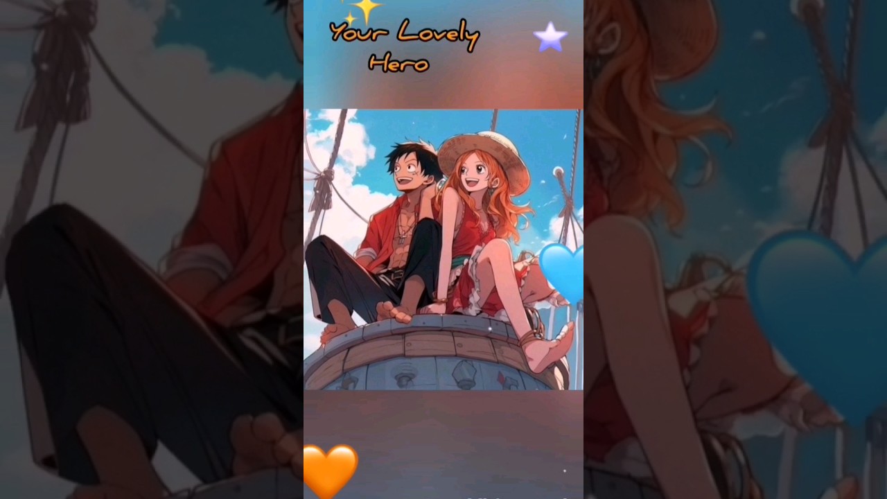 Luffy x Nami! 💛🧡