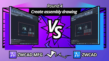ZWCAD MFG vs. ZWCAD | Part 4: Create Assembly Drawing | Hand Pump Modification Project