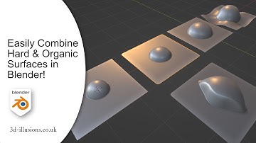 Easily combine organic and hard surfaces in blender