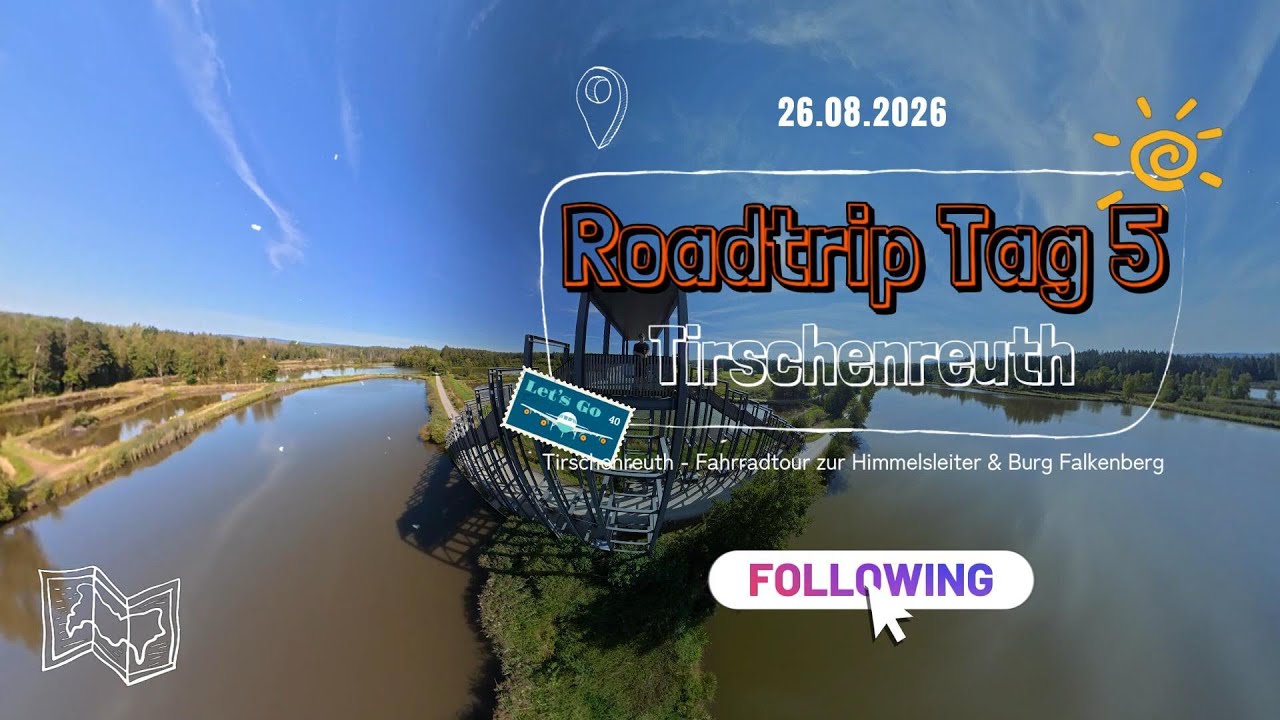Sommer Roadtrip 2025 Tag 5 - Tirschenreuth, Burg Falkenberg - MTB Tour 