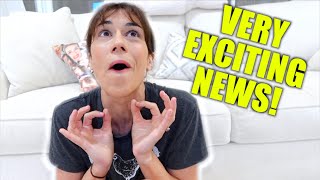 I JUST GOT THE MOST EXCITING NEWS EVER!