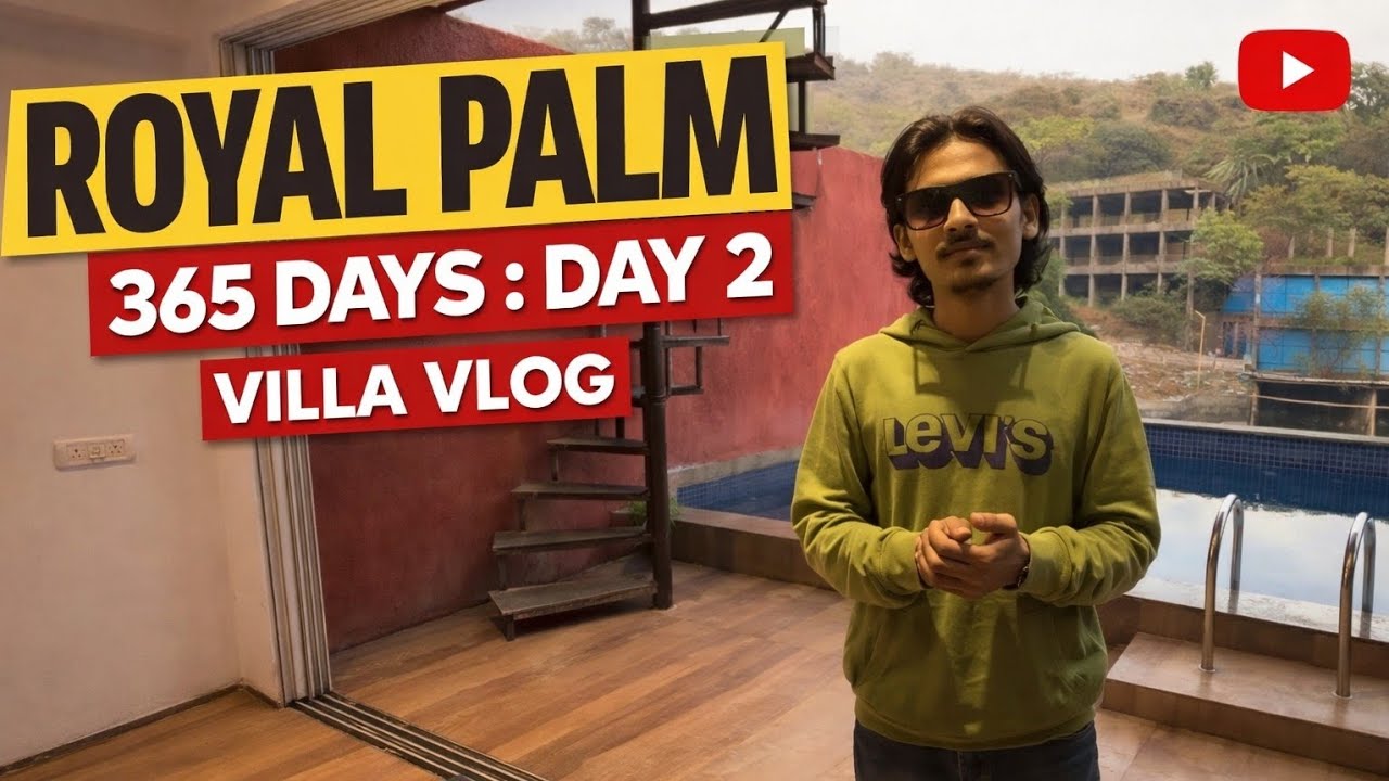 Day 2 Vlog 365 Days Challenge Royal Palm Villa Vlog | Mumbai