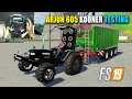 ARJUN 605 KOONER Tractor Testing - FS19 Indian Farm Map | Logitech G29 Gameplay