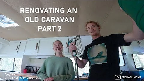 Completing our Tiny Home | Renovating an Old Caravan Part 2